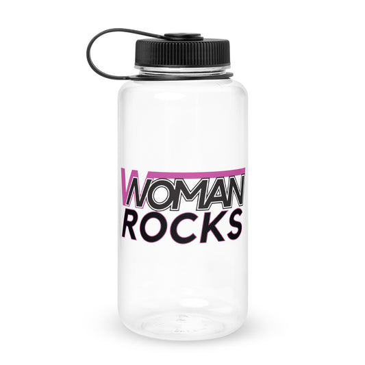 Woman Rocks Statement water bottle