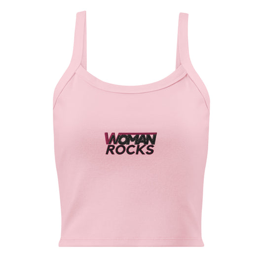 Woman Rocks Statement Tank Top