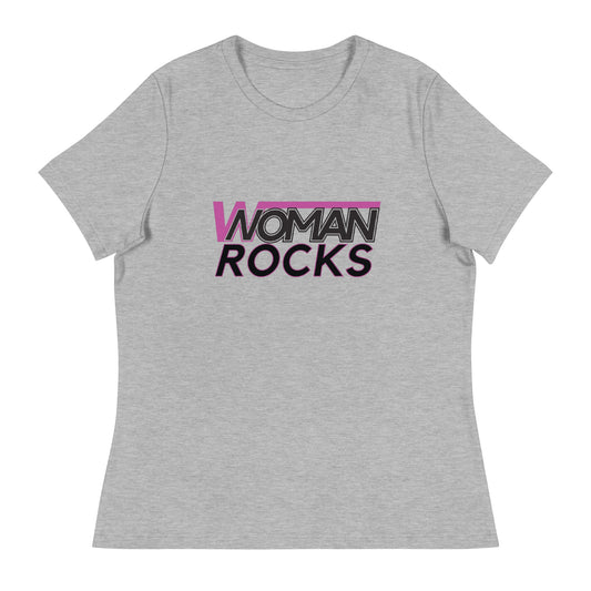 Woman Rocks Statement Tee