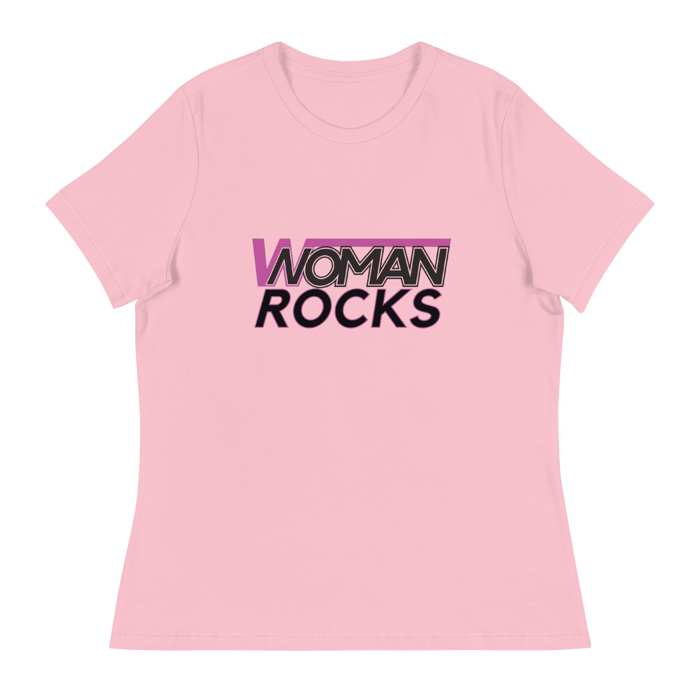 Woman Rocks Statement Tee