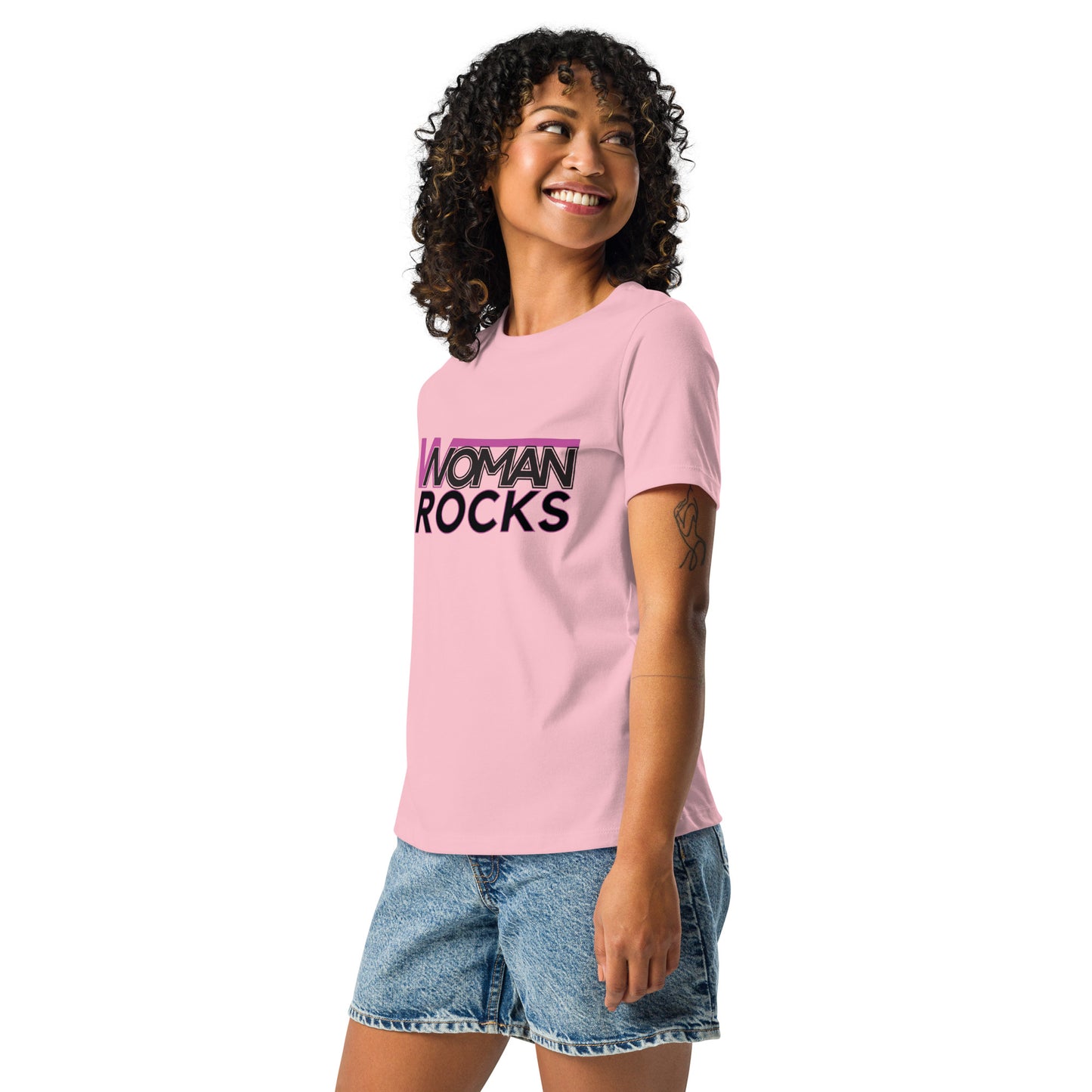 Woman Rocks Statement Tee