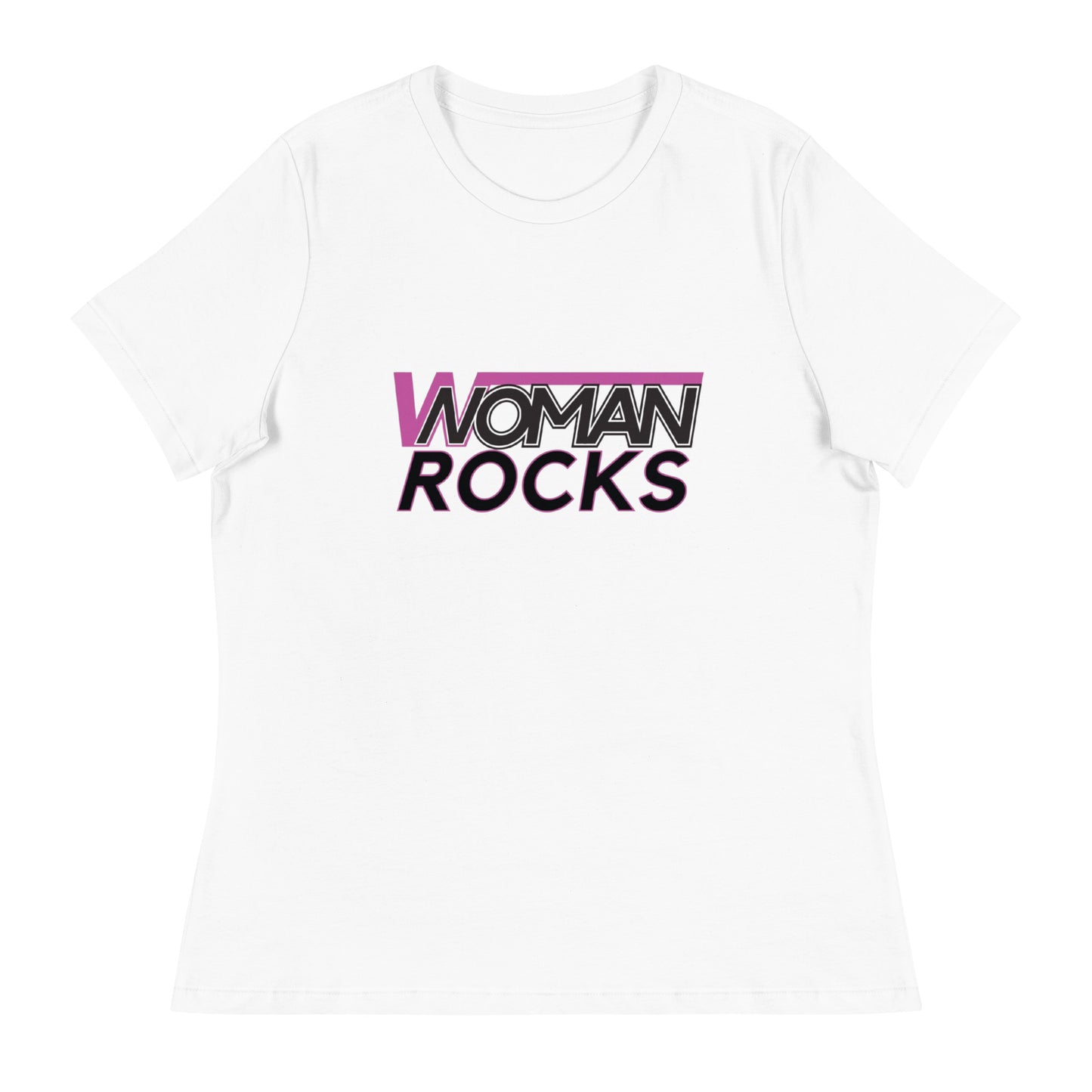 Woman Rocks Statement Tee